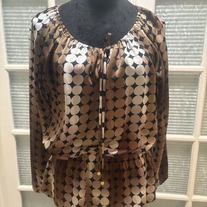 Ellen Tracy Long Sleeve Blouse. Size S